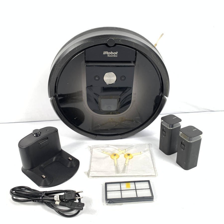 ルンバ980 ドック・付属品付 iRobot ルンバ 980 ロボット掃除機 ACコード ホームベース バーチャル
