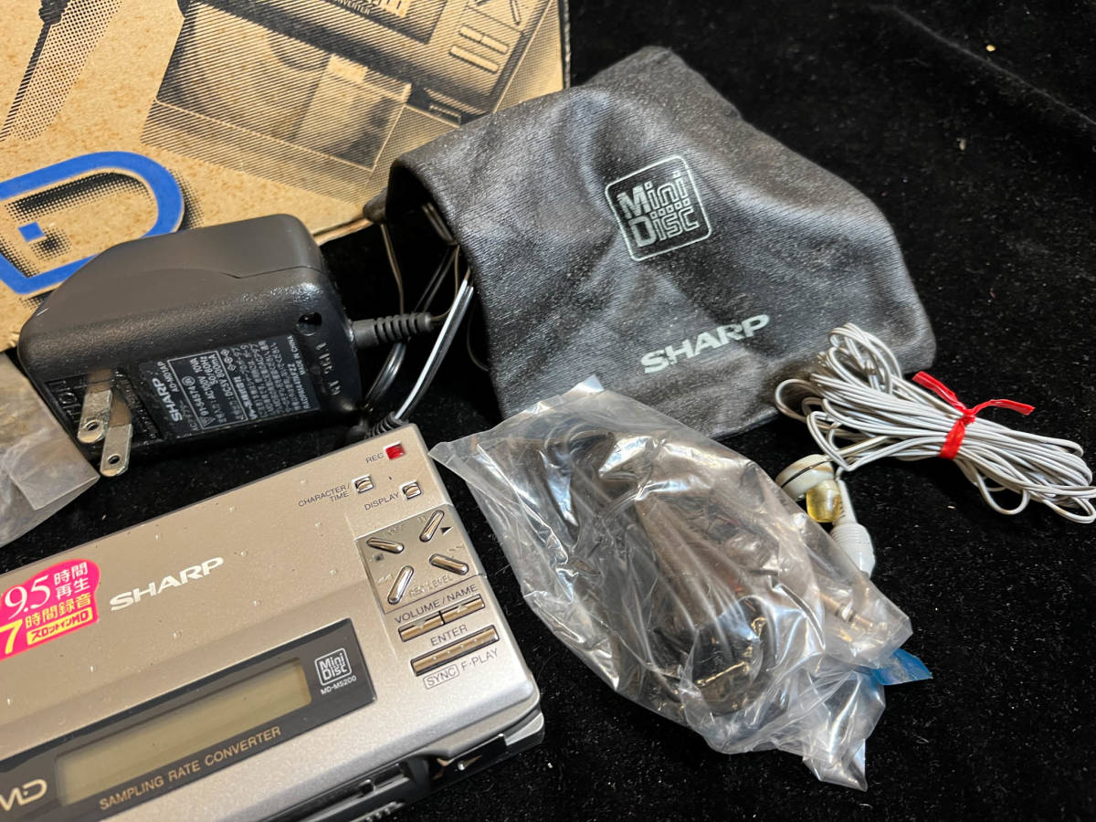 SHARP MD-MS200-S シャープ スロットインMD オーディオ機器 MD