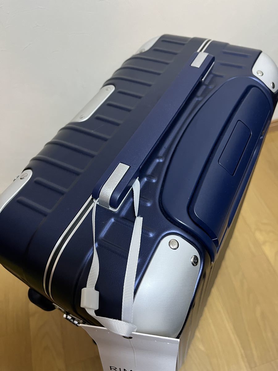 未使用　リモワ RIMOWA ハイブリッド キャビンS ① 32L マットブルー HYBRID Cabin S スーツケース 883.52.61.4 リモワ ハイブリッド RIMOWA ☆RIMOWA Hybrid リサイクル