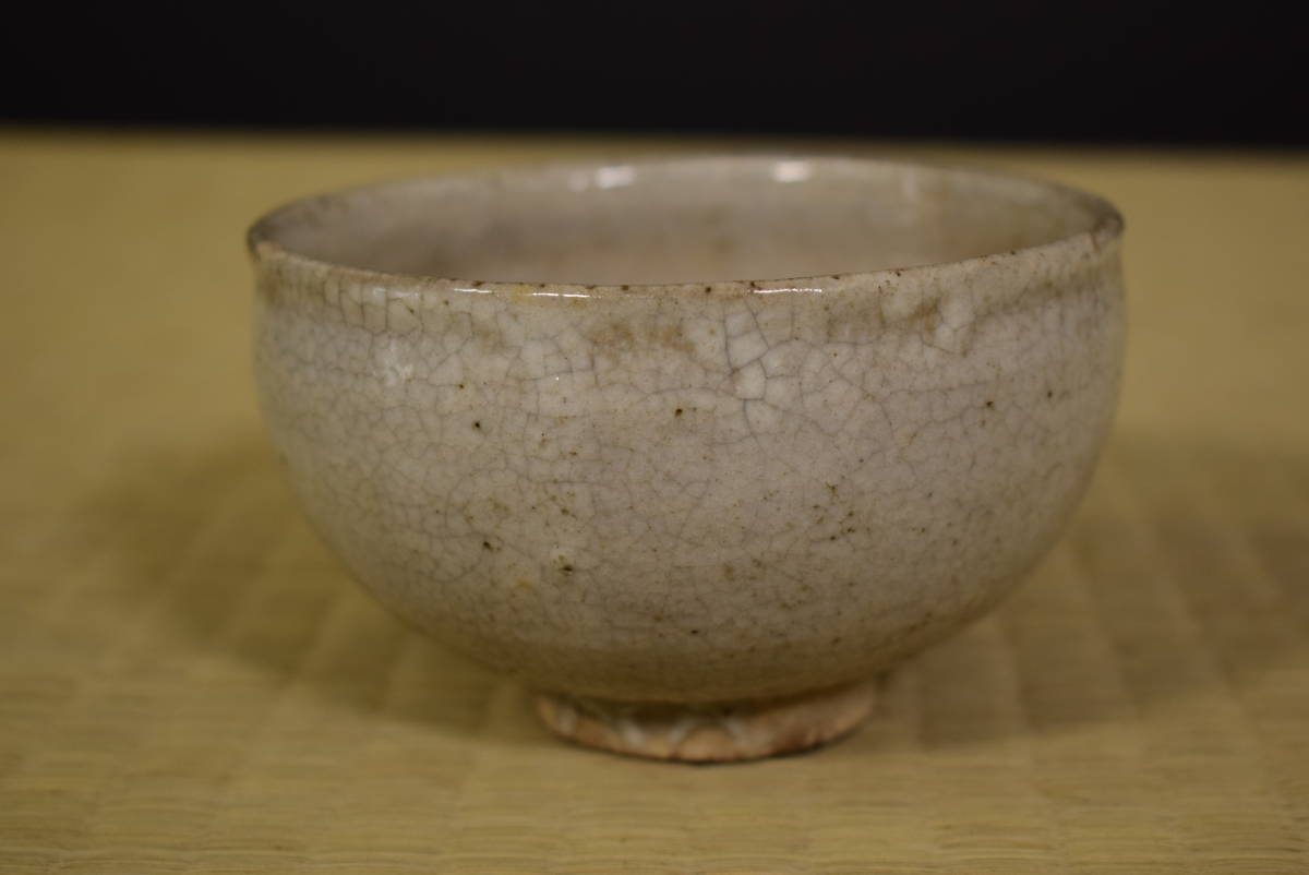 古美術 茶器 茶道具 中国 宋代 白磁 李朝 粉引 酒器 桐箱付き