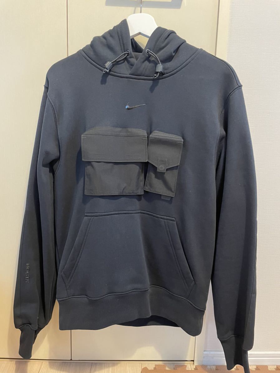 NIKE nocta ナイキ ノクタフーディードレイク 黒 Sサイズ(パーカ