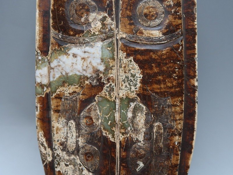 集】092809古代玉石彫刻 魚形置物 石中玉 古作 掘出品 22092715 中国 