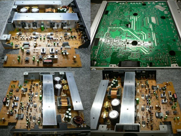 ケンウッド KAC-PS200 2ch & パナソニック CY-M9054D 4ch パワーアンプ
