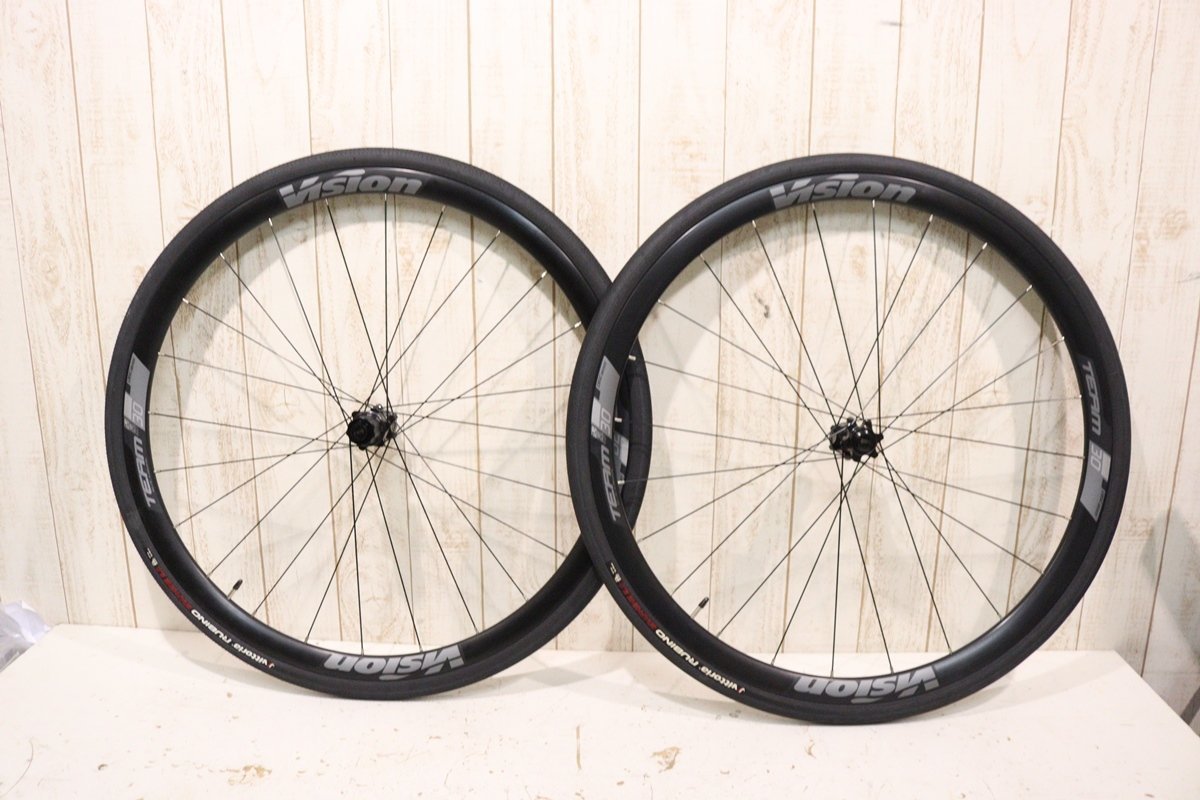 0 Vision - Team Wheelset TEAM Disc DISC VISION ヴィジョン Tubeless