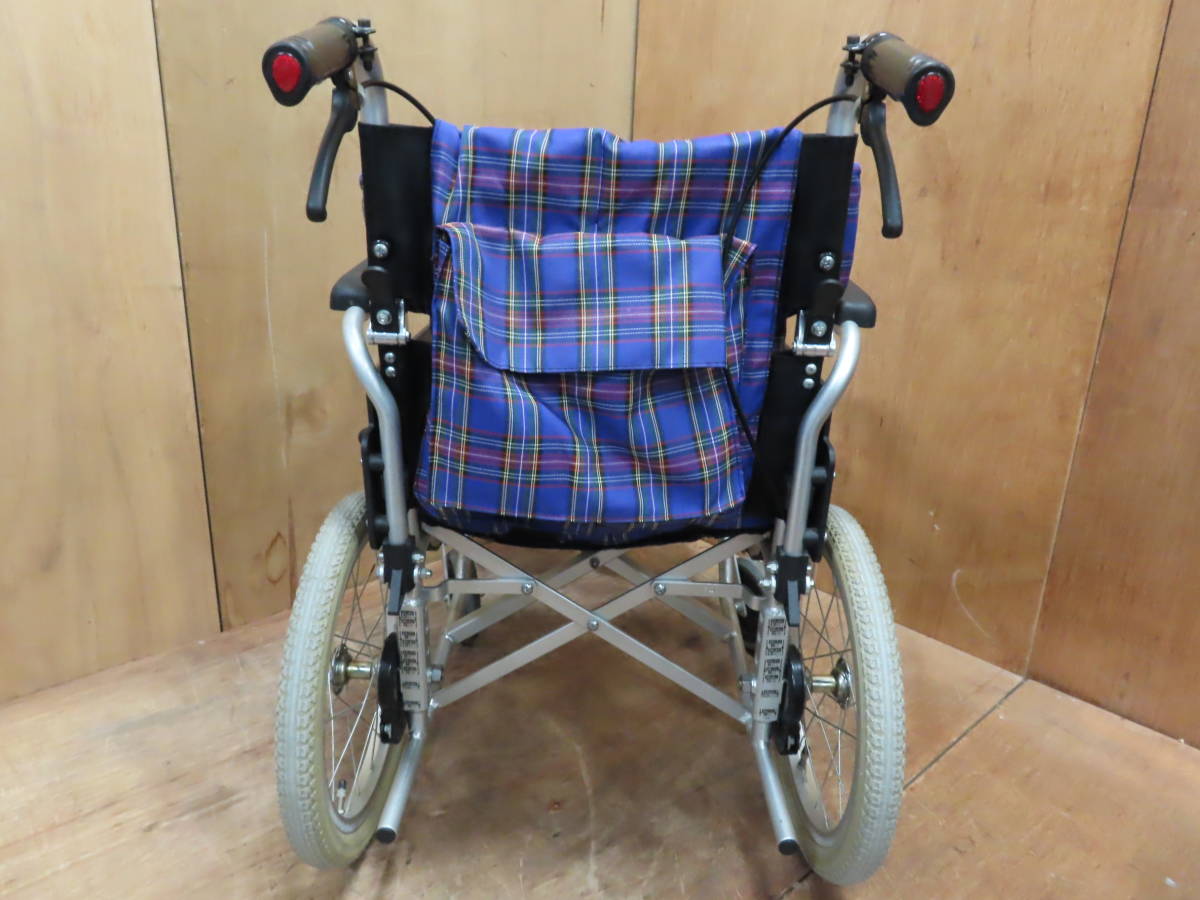 KAWAMURA カワムラ 介助式車いす 簡易モジュール 車イス 車椅子 KA816B 