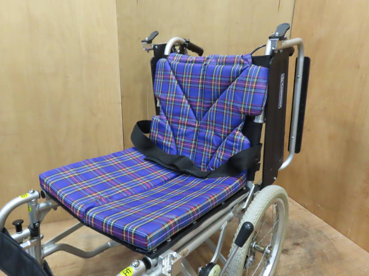 KAWAMURA カワムラ 介助式車いす 簡易モジュール 車イス 車椅子 KA816B 