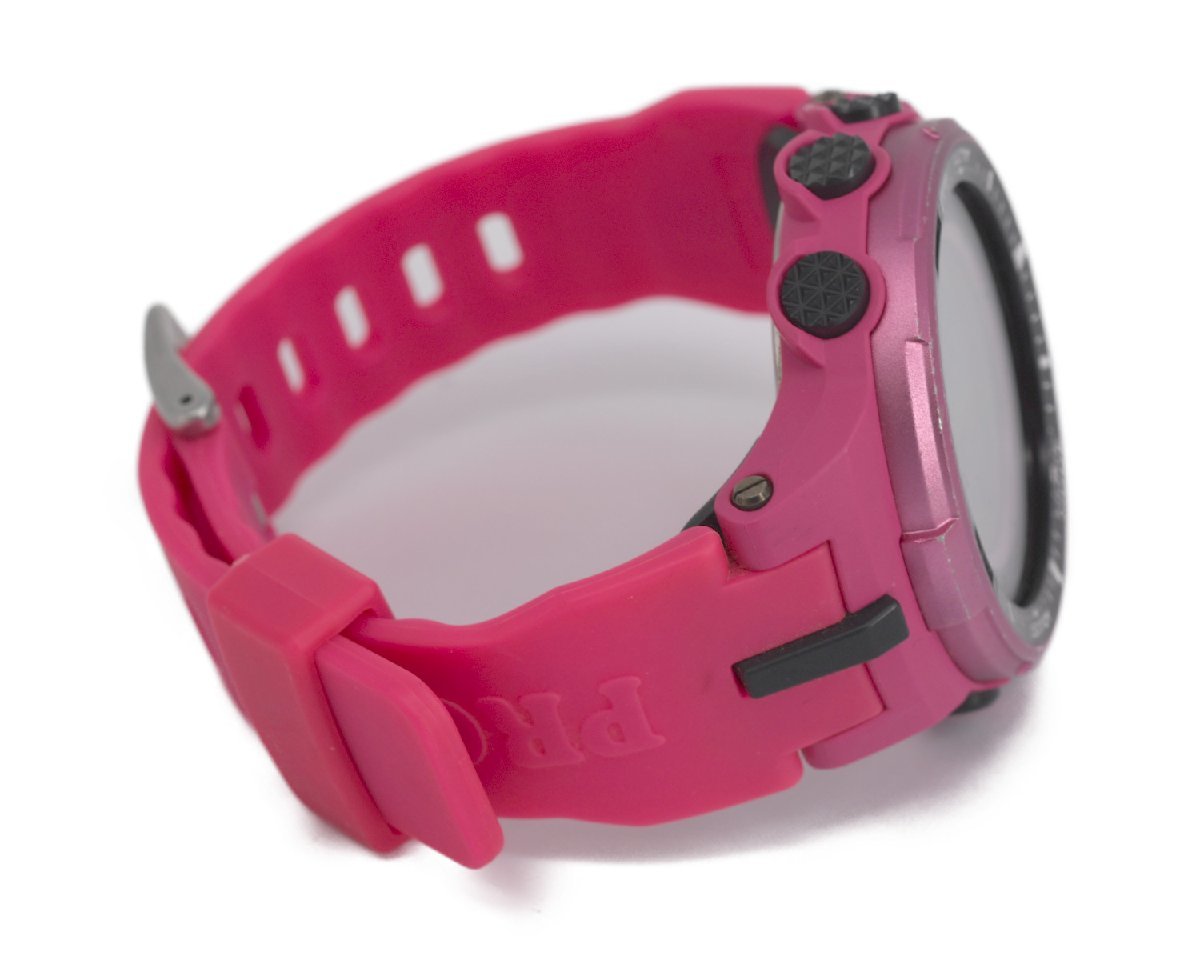 メンズ CASIO PRO TREK PRW-2000Y トリプルセンサー、タフソーラー
