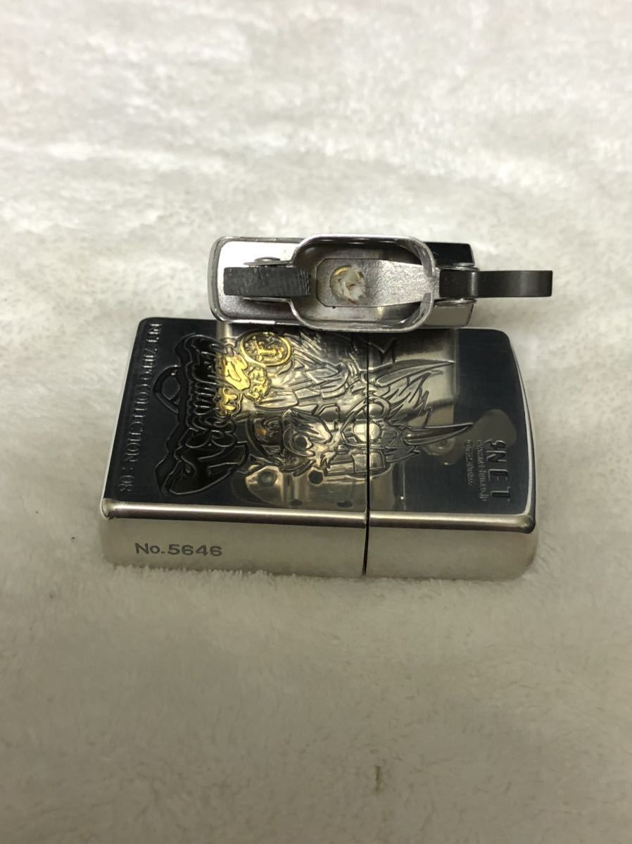 ZIPPO ジッポー 2005年製 真モグモグ風林火山 パチスロ オイルライター