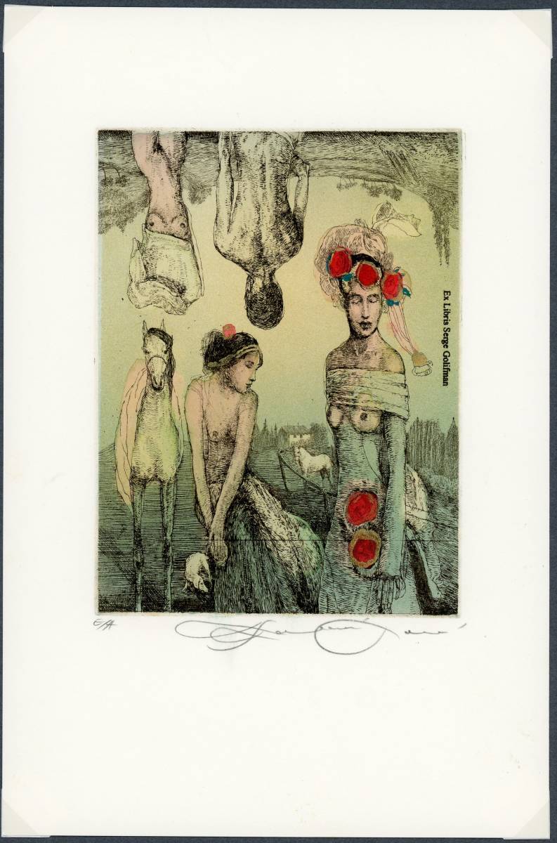  カテリーナ バブロバ 銅版画 蔵書票(画集)｜売買されたオークション情報、yahooの商品情報をアーカイブ公開 - オークファン 画集