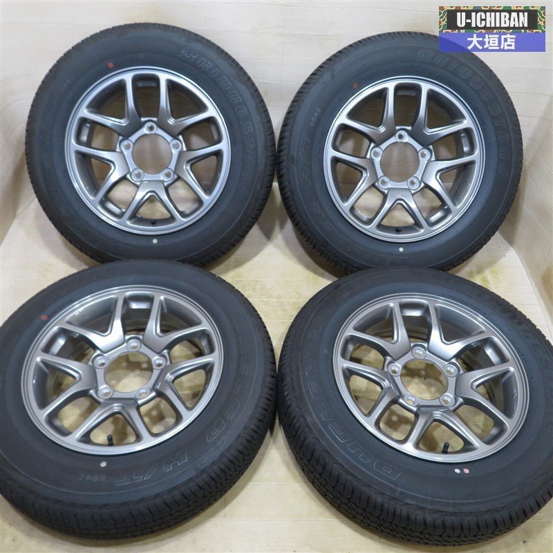  溝あり 2021年製 JB64 ジムニー 純正 16インチ ホイール 5H 139.7 BS デューラH/T 175/80R16 タイヤ 002 10(ラジアルタイヤ)｜売買されたオークション情報、yahooの商品情報をアーカイブ公開 - オークファ 5穴