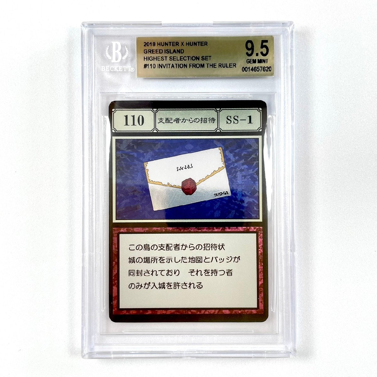 HUNTER×HUNTER 支配者からの招待 指定ポケットカード支配者の HUNTER