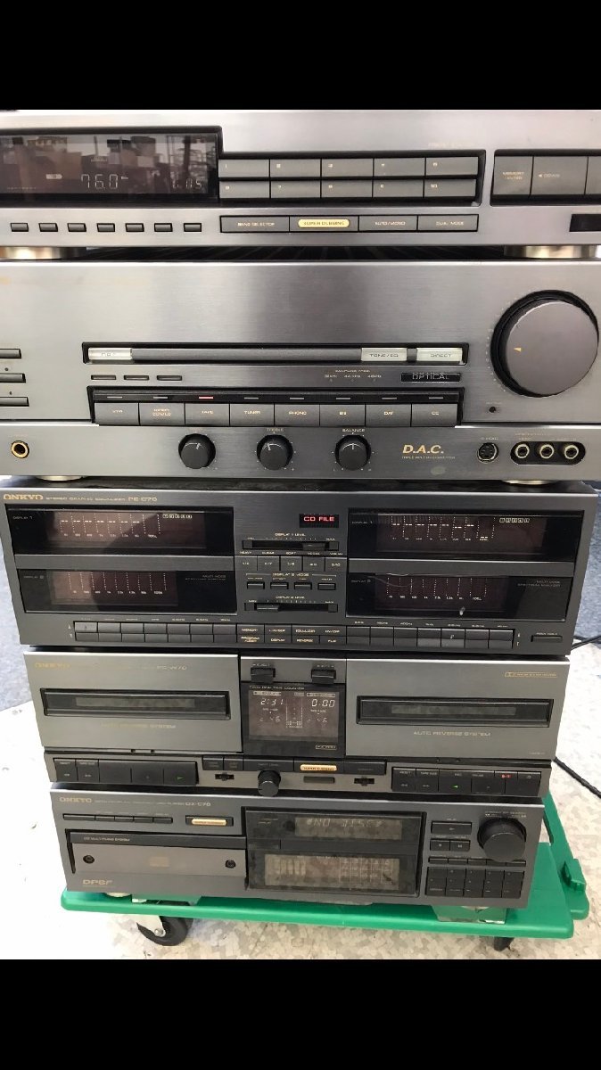 F*h様 希少完動品ONKYO システムコンポ Radian C70期間限 - メルカリ 【