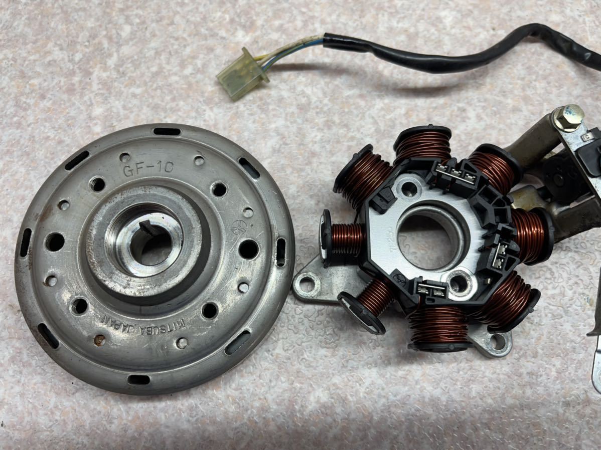  ホンダ NSR50 後期型 使用 GF10 ミツバ製 純正 フライホイール ジェネレーター デジタル点火 ac10 rs50 hrc nsr80 nsrmini nsrミニ(ホンダ用)｜売買されたオークション情報、yahooの商品情報をアーカイブ ホンダ用