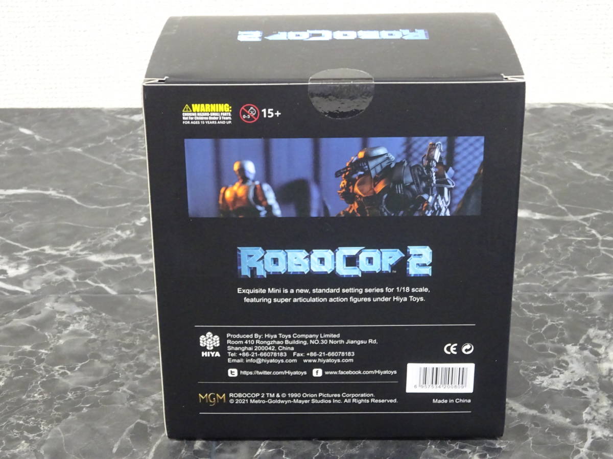 Hiya Toys】 1/18 ロボコップ2号機 ケイン 未開封 / ロボコップ2