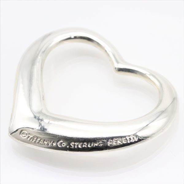 希少 ティファニー XL 特大サイズ オープンハート ネックレス トップ
