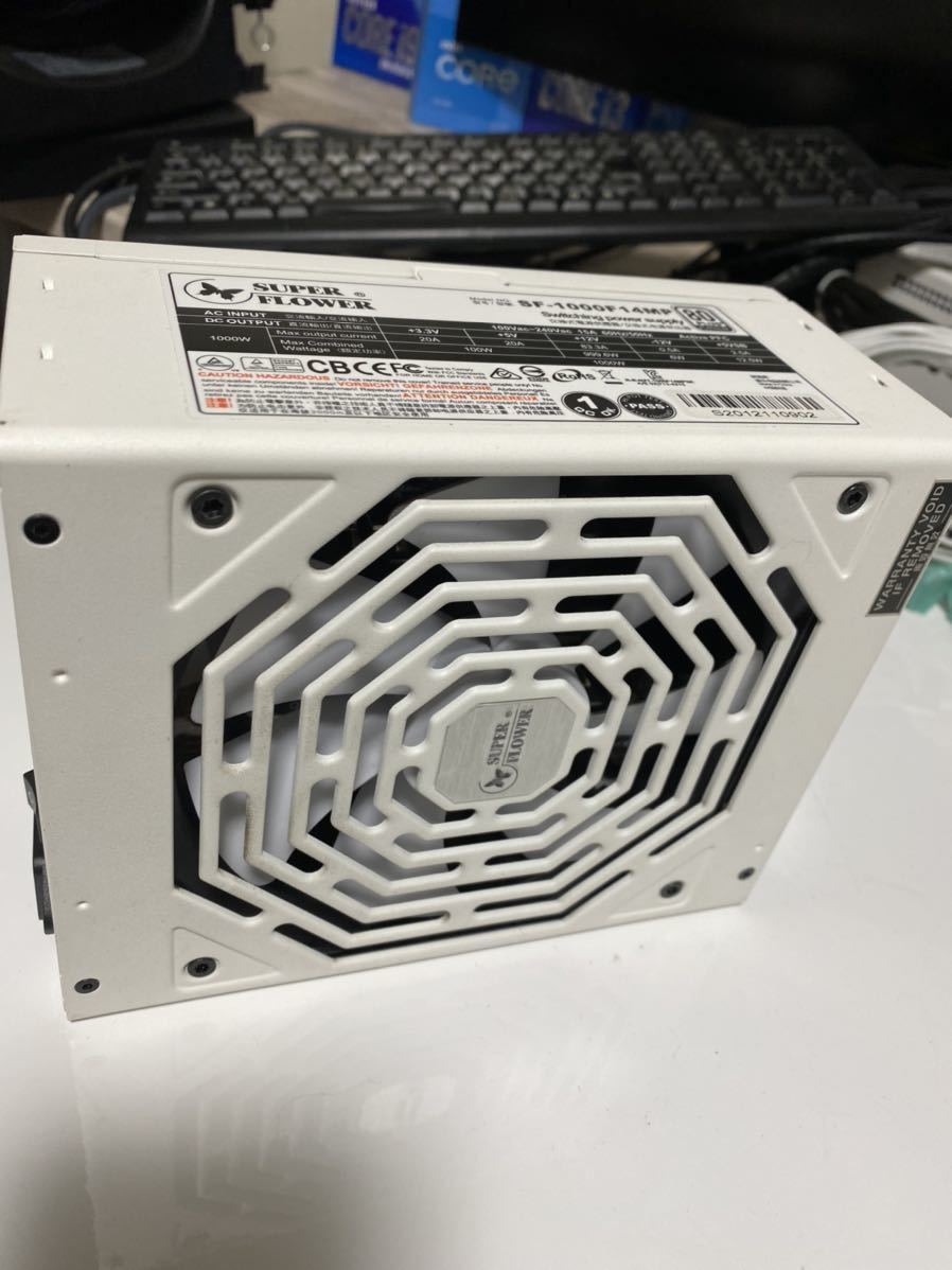 Super Platinum Flower Leadex SE 80+ 1000W White Power Supply | 0