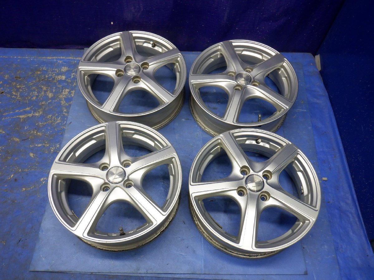 MANARAY 15インチ アルミホイール4本セット 15×4.5J +43 4-100