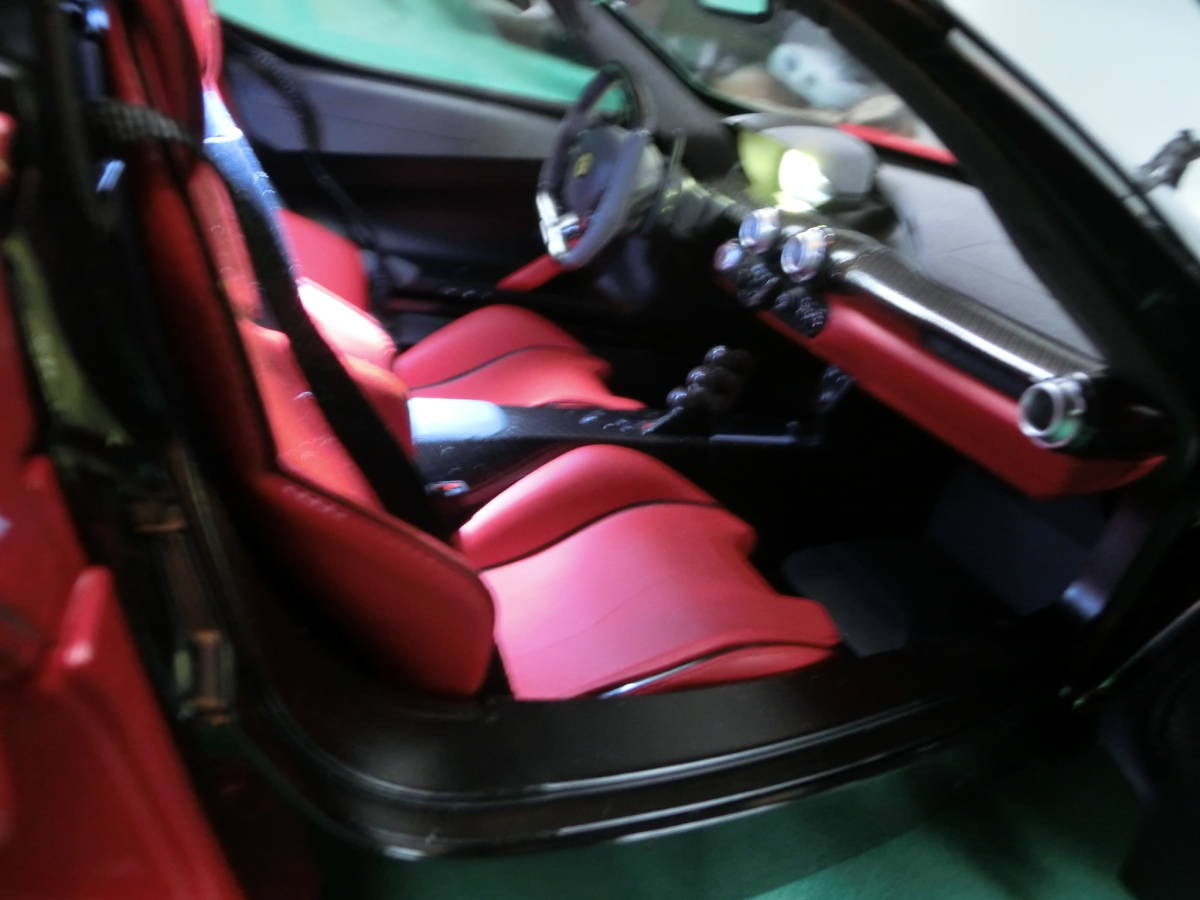 アシェット 1/8 ラ フェラーリ完成品 難あり 1⁄8 ラ 週刊 「ラフェラーリ