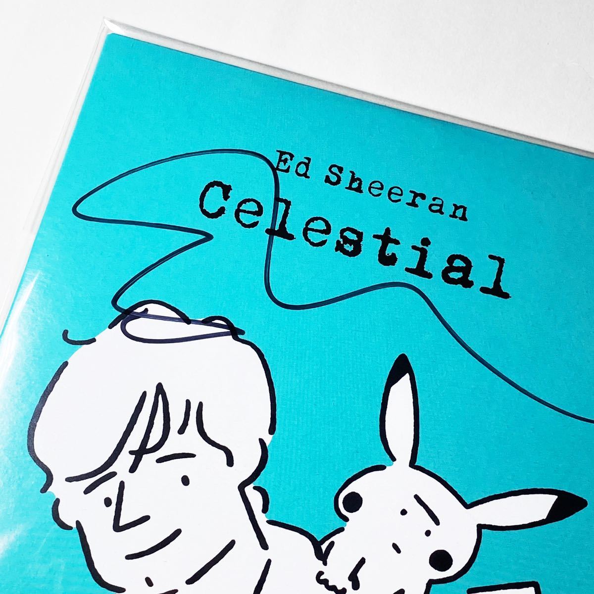 直筆サインCD Ed Sheeran 『Celestial』エド・シーラン ポケモン = (E