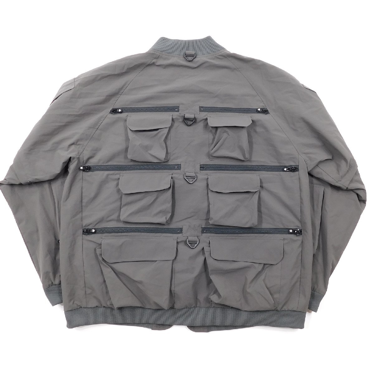 極上 美品 サウス2ウエスト8 Multi-Pocket Zipped 2 Way Jacket-Poly