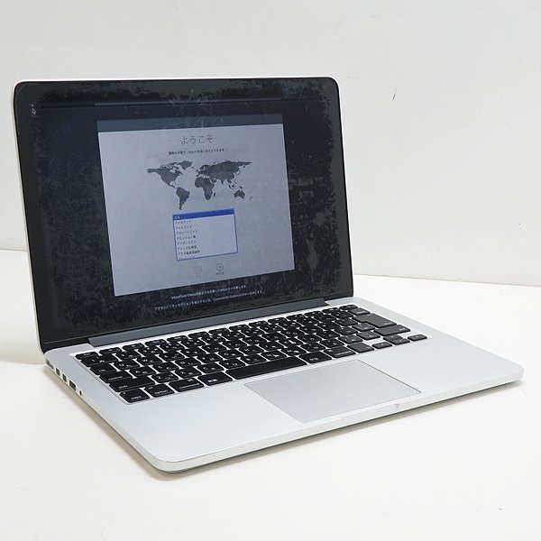 ジャンク品 ◇ MacBook Pro Retina 13インチ MF841J/A Early 2015 【Core i5 2.90GHz/8GB/SSD512GB/WLAN（ac）/Bluetooth/AC欠】