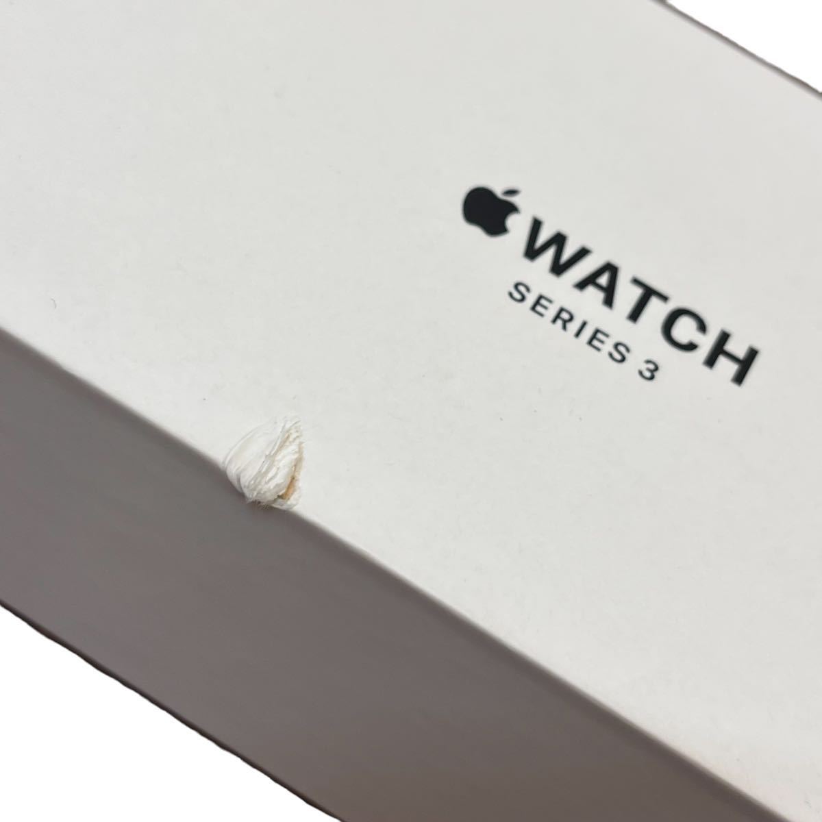 【1円スタート】Apple Watch Series 3 アップルウォッチ 38mm スペースグレイ アルミニウム GPSモデル 本体 箱付き A1858 稼動品 完備品 Apple Watch アップルウォッチ 8GB A1858 42MM