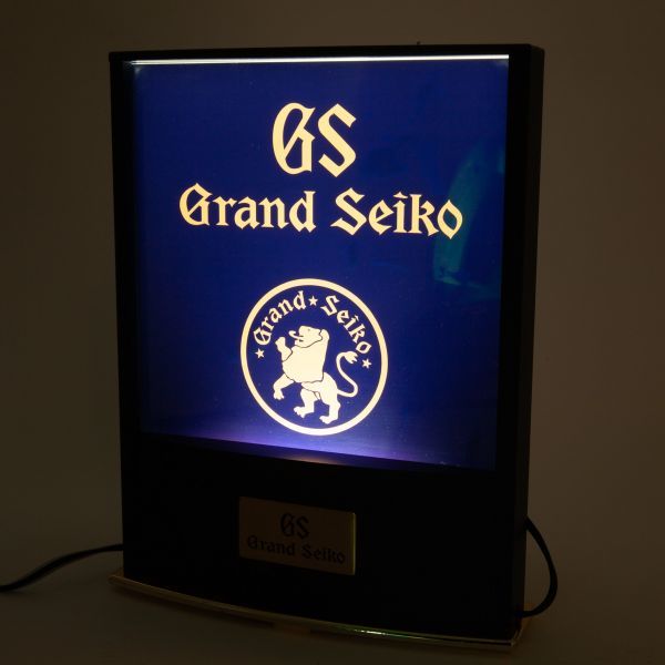 ディスプレイ SEIKO 非売品 グランドセイコー 店舗用 GRAND 看板 レア
