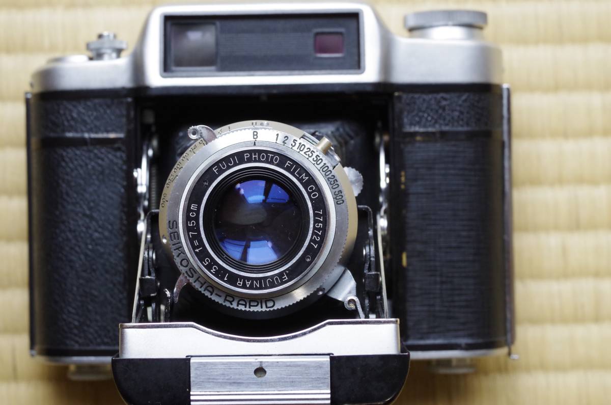 SUPER FUJICA-6 - 7.5cm F3.5 – 蛇腹カメラ fujica Yahoo!オークション