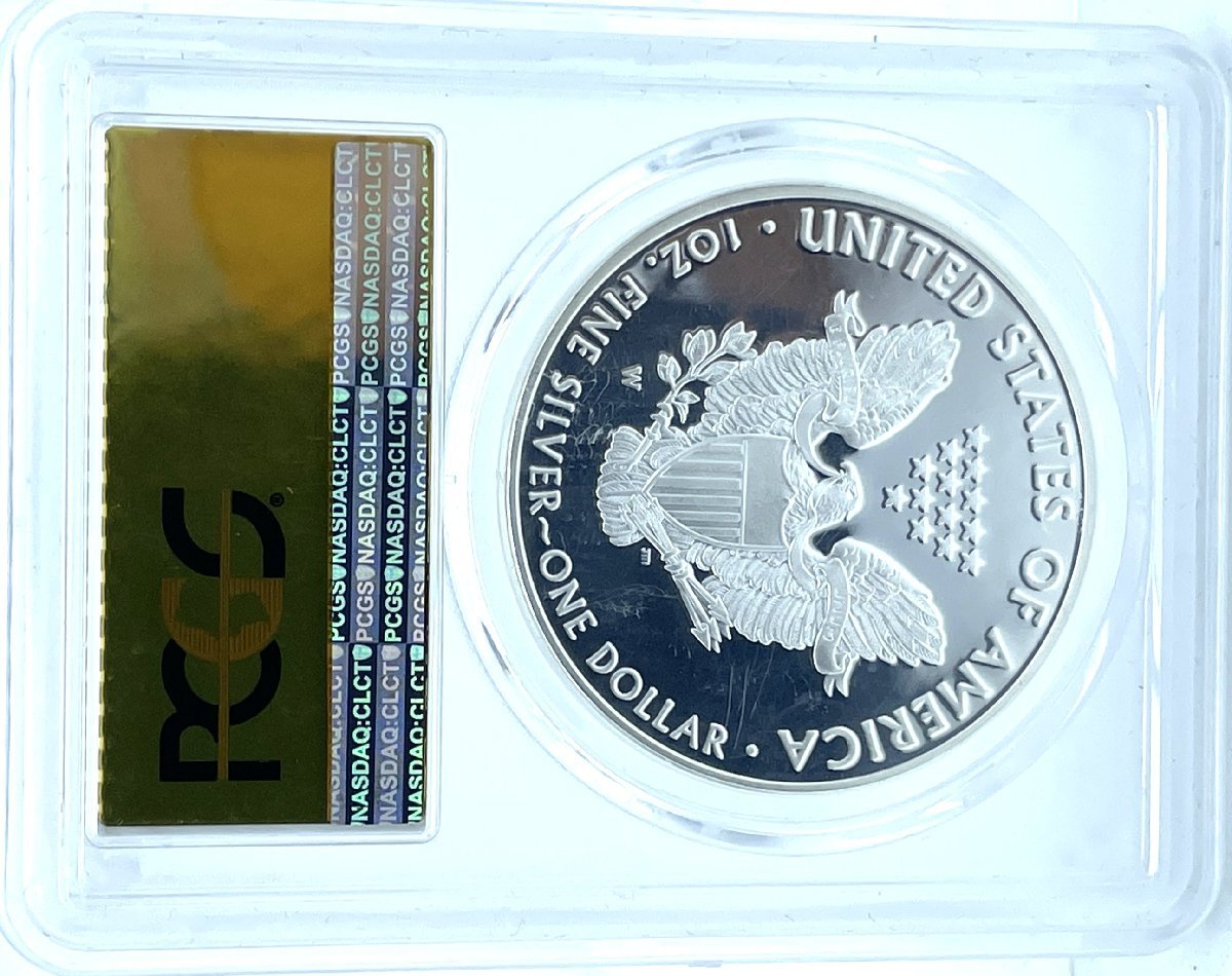 希少！アメリカン シルバー イーグル銀貨2016 PCGS MS70 30周年