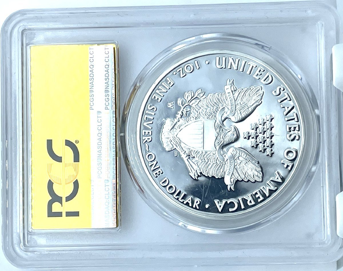 希少！アメリカン シルバー イーグル銀貨2016 PCGS MS70 30周年
