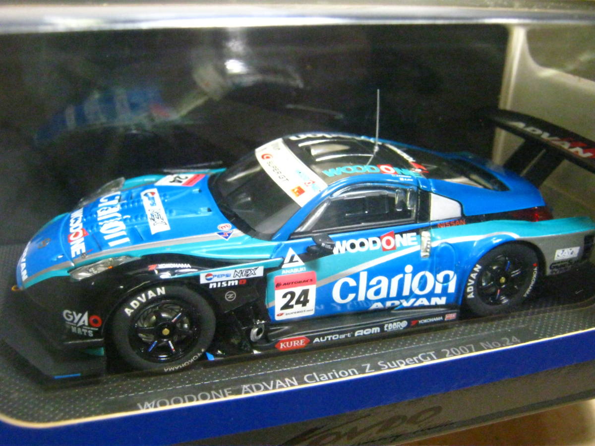 送料350円○ミニカー 1/43○エブロ○KONDO RACING○WOODONE ADVAN 
