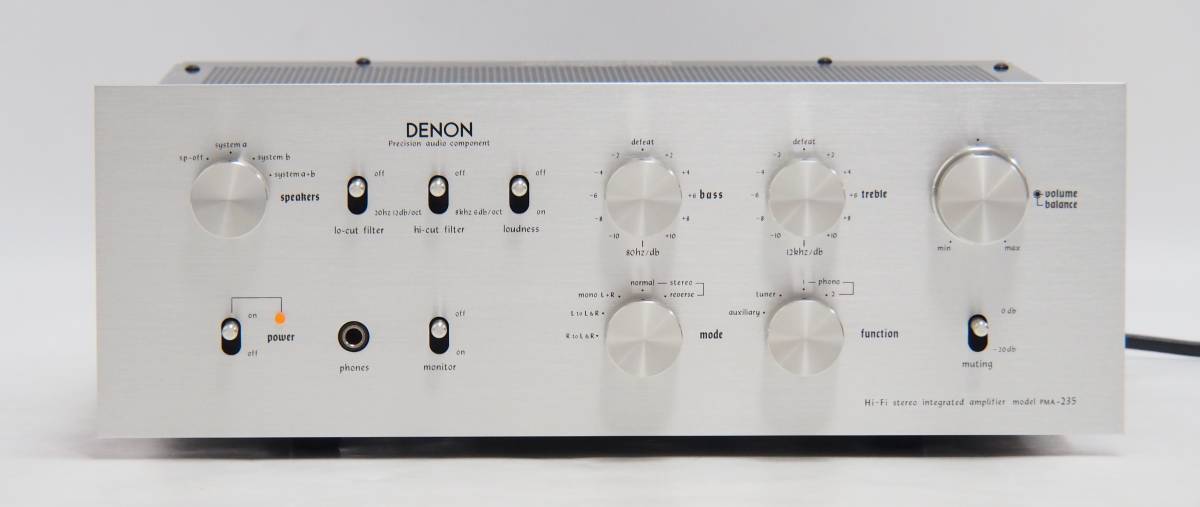 DENON PMA-550 プリメインアンプ DENON プリメインアンプ - PMA-550の仕様 PMA-550 デノン⁄デンオン