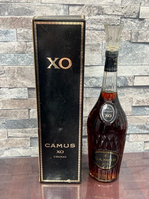 1.CAMUS カミュ XO COGNAC ロングネック コニャック ブランデー 1000ml