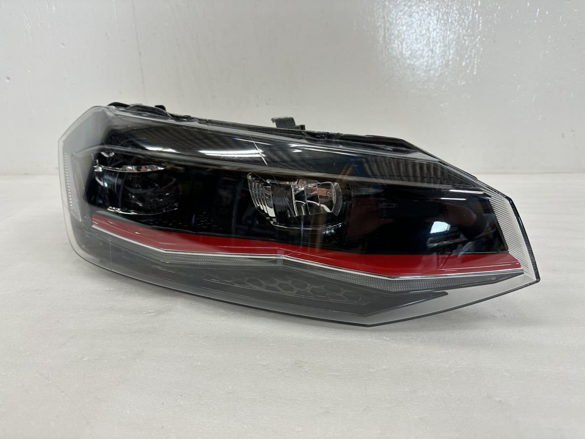 4O18 VW ポロ GTI AW 純正 LED ヘッドライト 右 2G2 941 036 C 正規品
