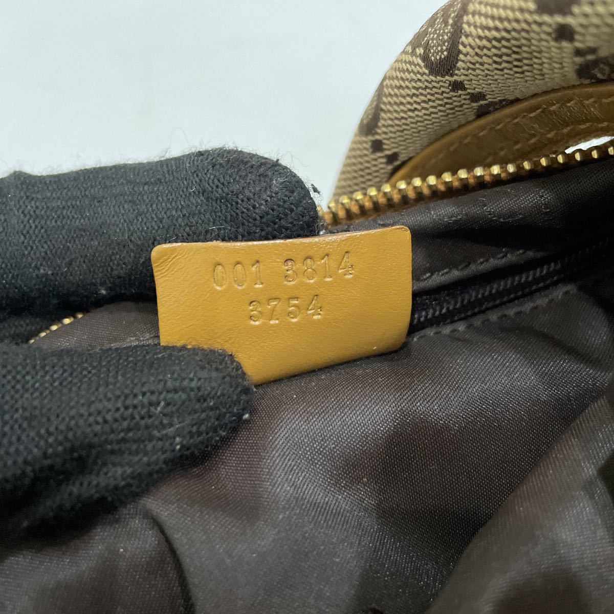 グッチ ☆GUCCI / グッチ ハンドバッグ キャンバス×レザー ワン