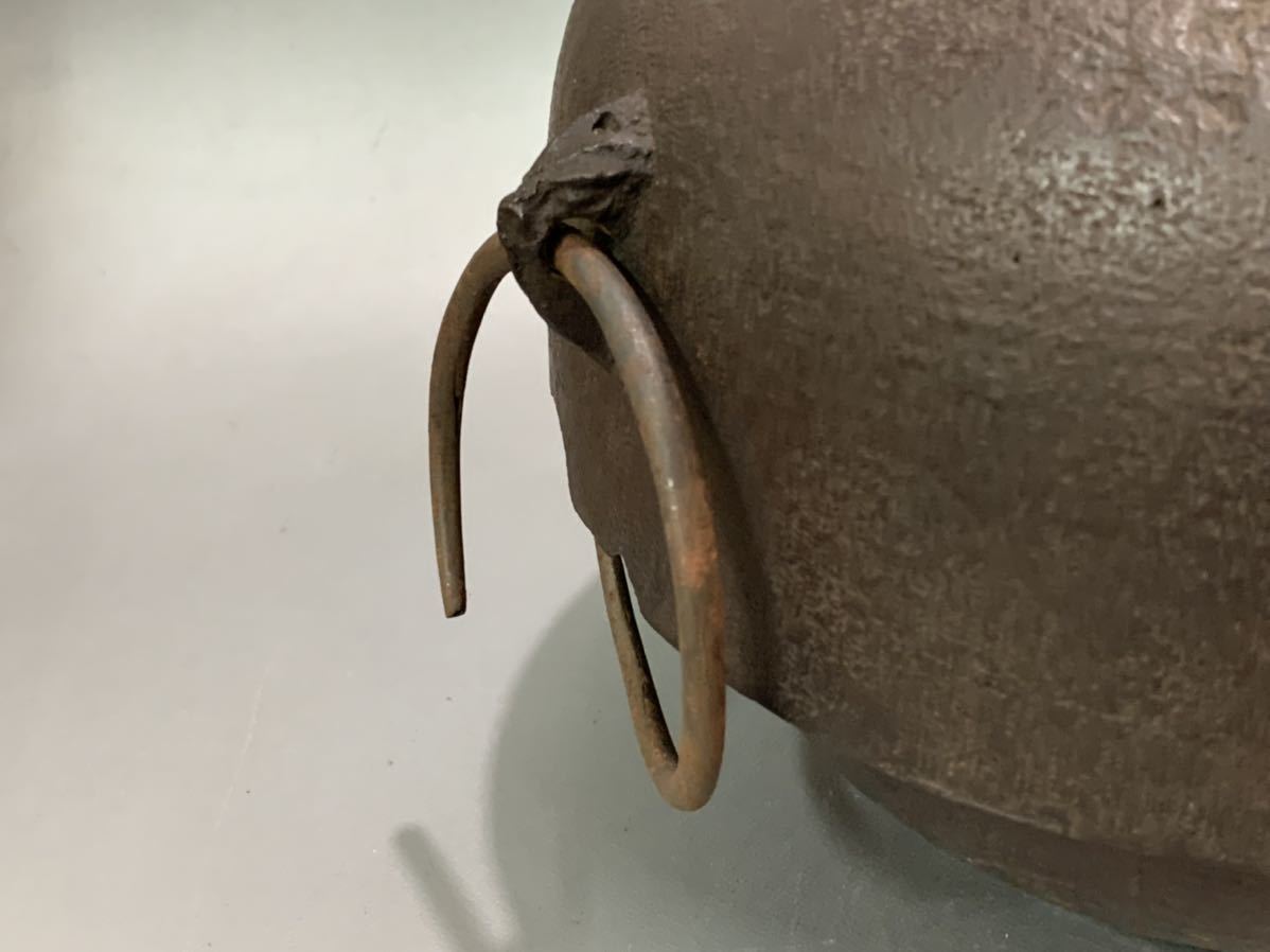 艾10）釜師 畠春斎 雪片紋 繰口形釜 茶道具 共箱 - Yahoo!オークション