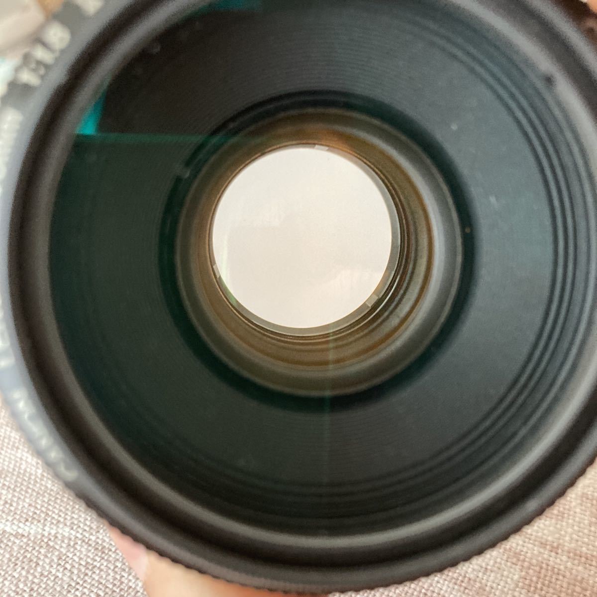 Canon キヤノン EFレンズ EF50mm F1.8 II 美品 MCプロテクター、レンズ