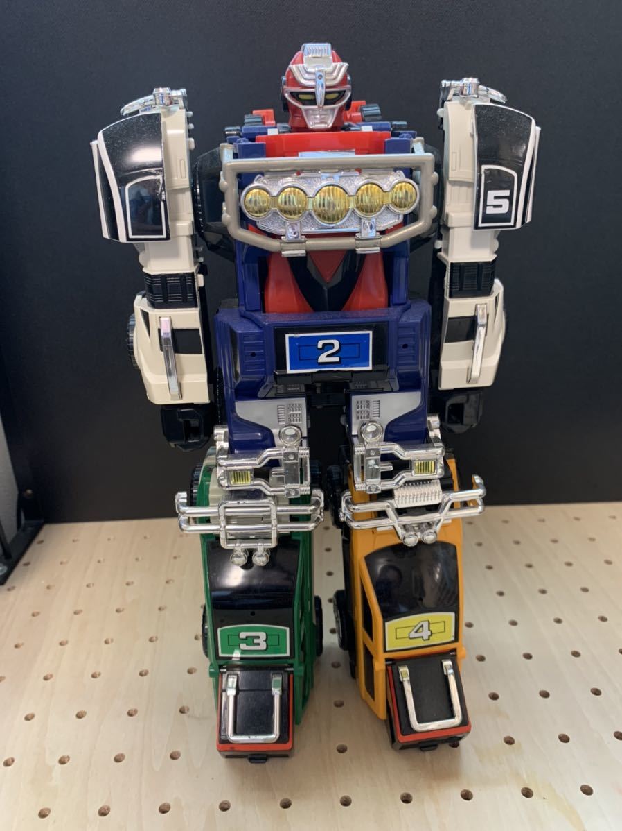 当時物 DX超合金 バンダイ 激走戦隊カーレンジャー RVロボ BANDAI 