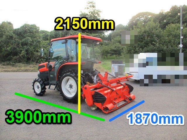 34馬力 L345D クボタ トラクター 茨城 モンロ 4WD 自動水平 パワステ