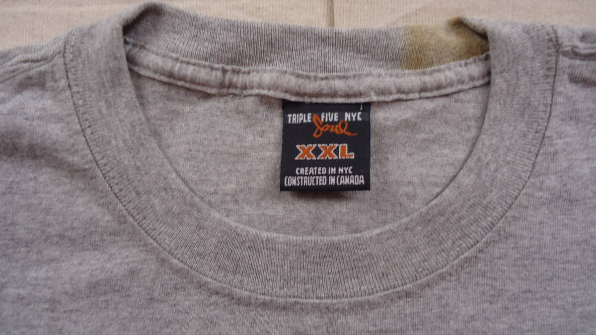 TRIPLE FIVE SOUL 旧モデル HAZE S/S Tシャツ グレー XXL 半額 50%off 
