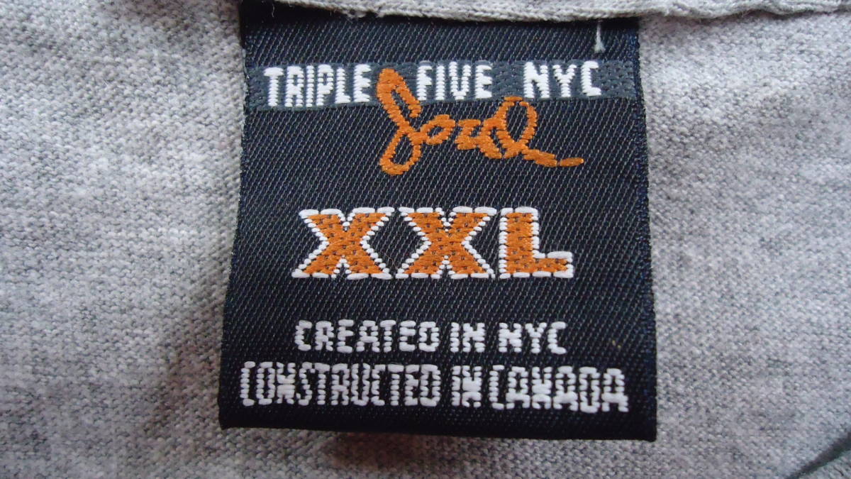 TRIPLE FIVE SOUL 旧モデル HAZE S/S Tシャツ グレー XXL 半額 50%off 