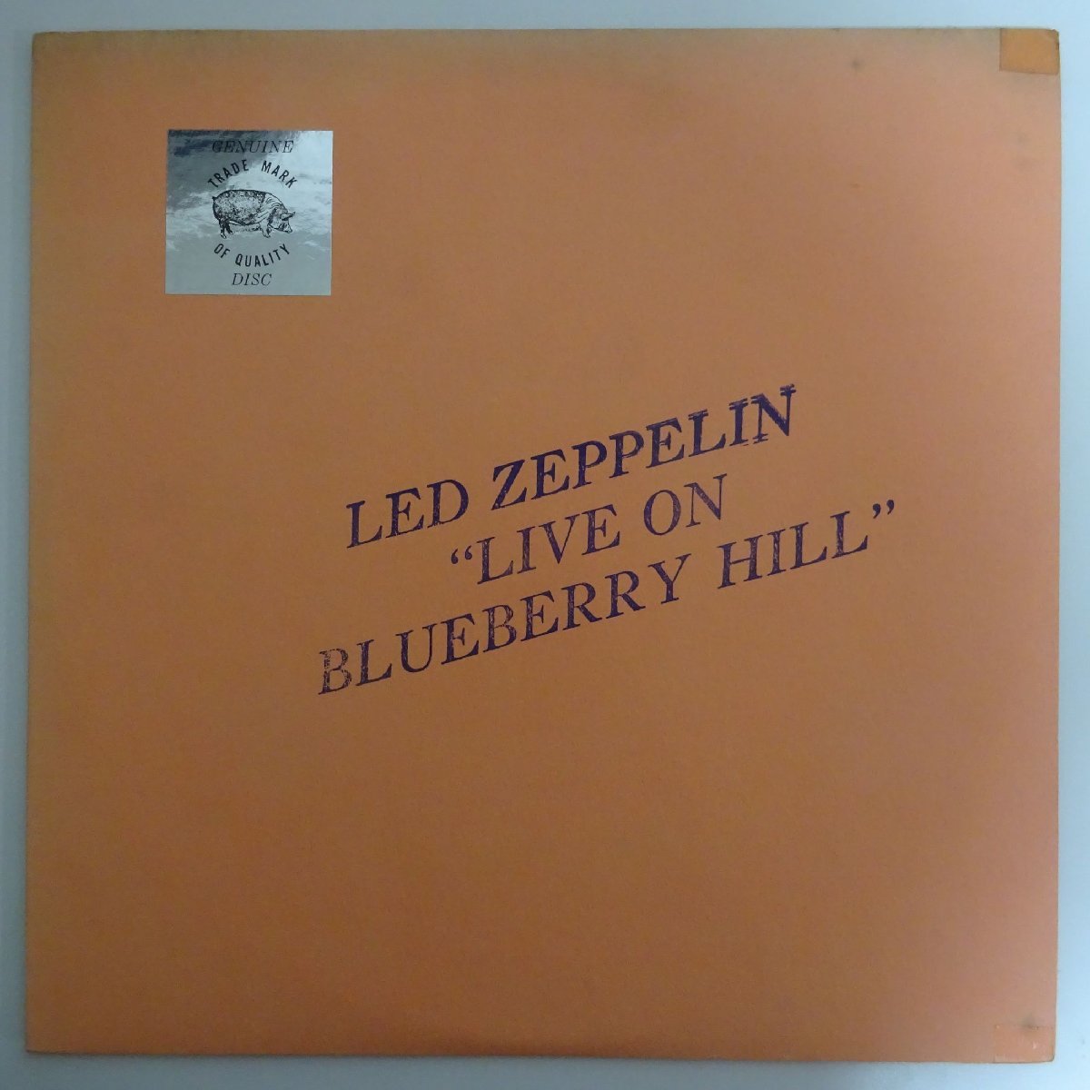 13070114;【BOOT/稀少TMOQスタンプ・ジャケ/2LP/BLUE， ORANGE VINYL