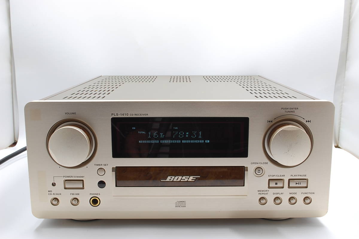 Bose PLS-1410 アンプ シルバー ジャンク Bose PLS-1410 アンプ シルバー ジャンク Bose PLS-1410 アンプ