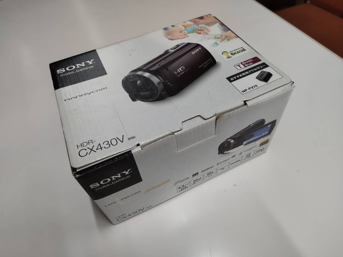 SONY HDR-CX430Vソニービデオカメラ動作確認済#1582 カメラ