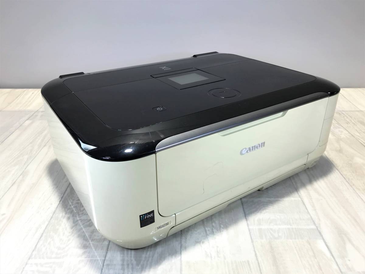 定番，大得価 Canon キヤノン インクジェット プリンター 複合機 MG6230 ホワイト PN-2J120(キヤノン)｜売買されたオークション情報、yahooの商品情報をアーカイブ公開 - オークファン キヤノン