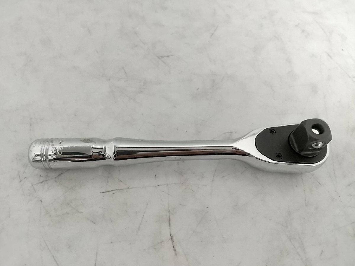 【未使用品】【値下げしました】nepros 9.5sq.コンパクトラチェットハンドル NBRC390　ITF1I3083JMS ネプロス nepros 9.5sq.コンパクトショートラチェットハンドル 9.5sq.コンパクトラチェットハンドルNBRC390 コンパクトラチェットハンドル+スピン ＫＴＣ