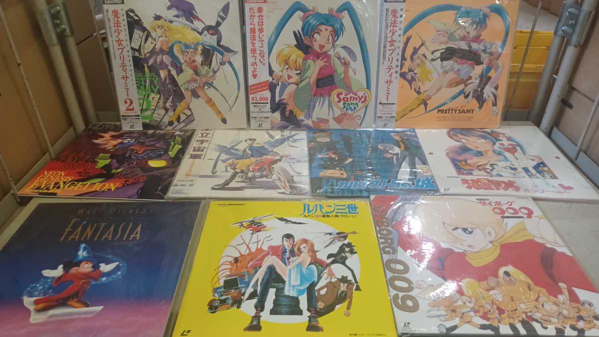 レーザーディスク 大量 まとめて 34枚 アニメ マンガ ジブリ