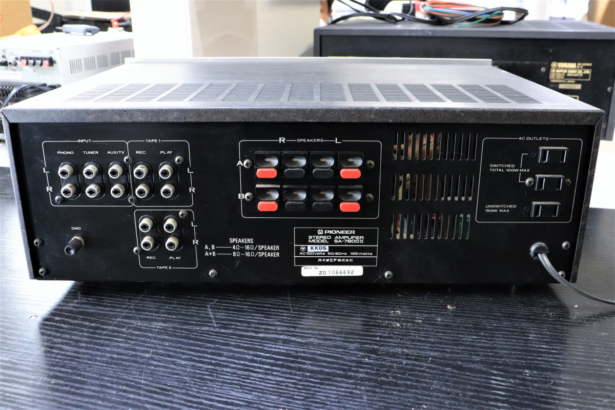 音出しOK！ PIONEER パイオニア SA-7800Ⅱ ステレオプリメインアンプ