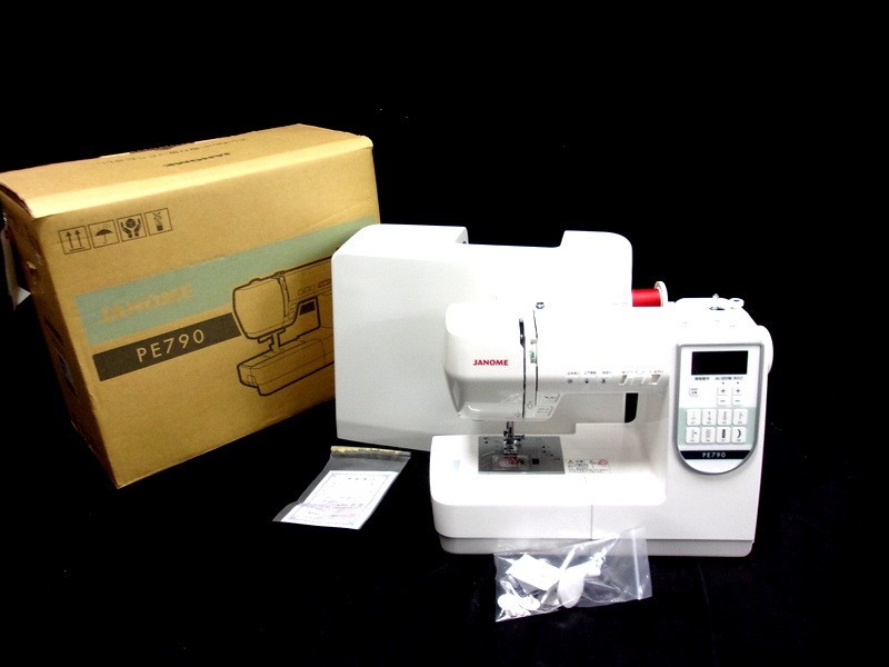 1000円スタート ミシン JANOME ジャノメ PE790 Model 812型 ハンド