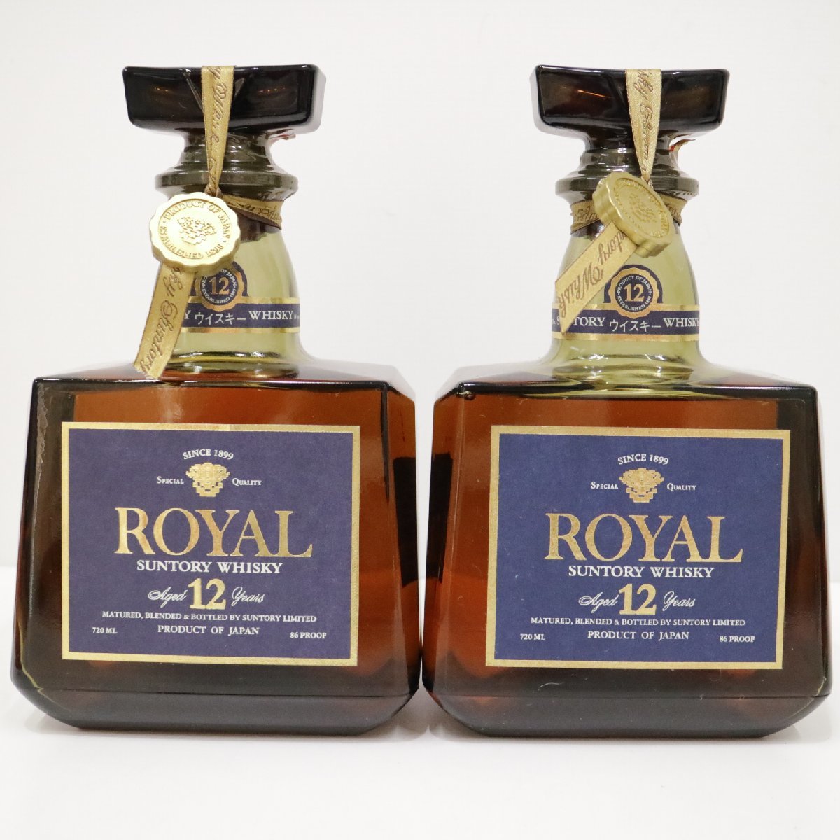 L27956L27678G24283S ☆3本セット SUNTORY ROYAL 12年 青ラベル